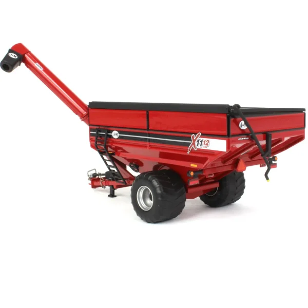Manufacturer_SpecCast Implements<1/64 Red J&M 1112 X-Tended Reach Grain Cart with Singles