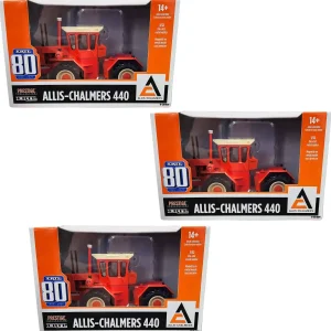 Manufacturer_ERTL Tractors<Sealed Case of 3 ~ 1/32 Allis Chalmers 440 4WD, ERTL 80th Anniversary, Prestige Collection
