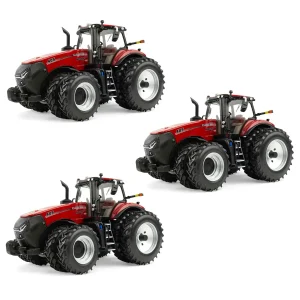 Manufacturer_ERTL Tractors<Sealed Case of 3 ~ 1/32 Case IH Magnum 405 Tractor, 2024 Farm Show, ERTL Prestige