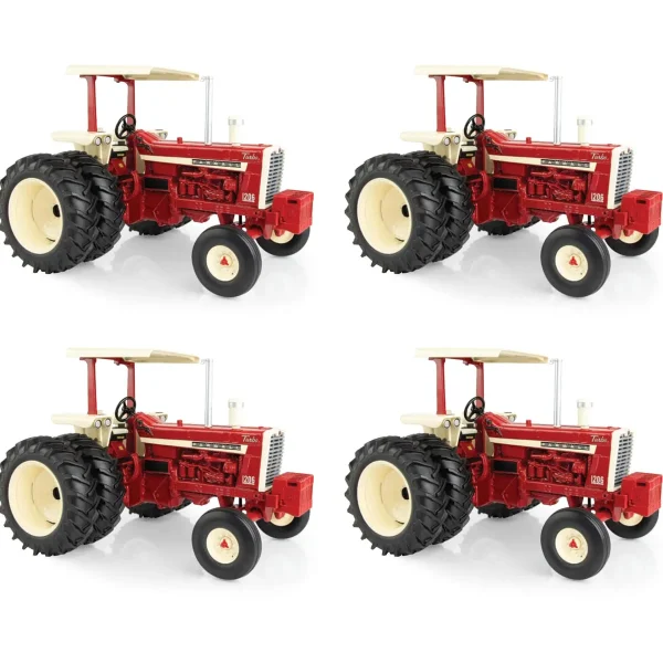 Manufacturer_ERTL Tractors<Sealed Case of 4 ~ 1/16 Farmall 1206 with Duals & Canopy, 60th Anniversary Edition, ERTL Prestige Collection