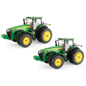 Manufacturer_ERTL Tractors<Sealed Case of 2 ~ 1/16 John Deere 8R 340 with Front & Rear Duals, ERTL Prestige Collection