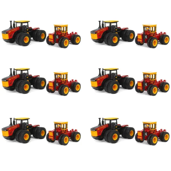 Manufacturer_ERTL Tractors<Sealed Case of 6 ~ 1/64 Versatile 145 & 620 Tractor Set, ERTL Prestige Collection