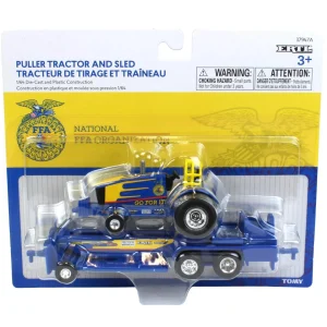 Manufacturer_ERTL Tractors | Pulling Tractors<Set of 2 ~ 1/64 FFA Pulling Tractors & Sleds