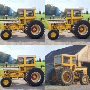 Manufacturer_SpecCast Tractors<Set of 4 ~ 1/16 High Detail Minneapolis Moline G1000 Vista with Cab