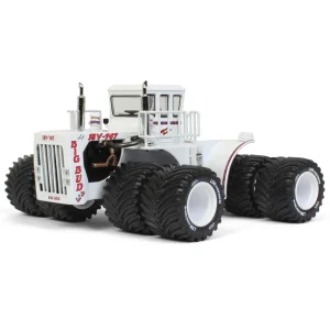 Manufacturer_First Gear, Inc. Tractors<Signed ~ 1/64 High Detail Big Bud 16V-747 Silver Series Detroit 1100 HP Titan LSW Goodyear Tire Edition