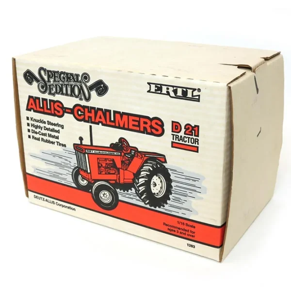 Manufacturer_ERTL Tractors<1/16 Special Edition Allis Chalmers D21 Tractor with Fenders by ERTL