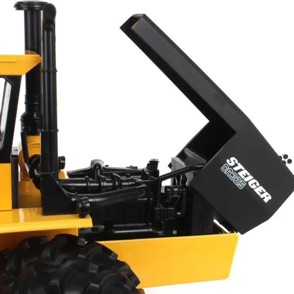 Manufacturer_ERTL Tractors<1/16 Steiger CA325 Industrial Yellow 4WD with Duals, ERTL Prestige Collection