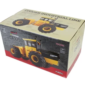 Manufacturer_ERTL Tractors<1/16 Steiger CA325 Industrial Yellow 4WD with Duals, ERTL Prestige Collection