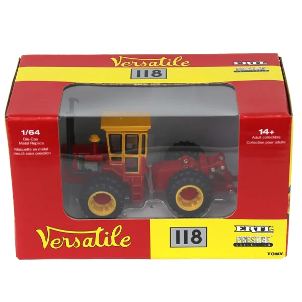 Manufacturer_ERTL Tractors<1/64 Versatile 118 with Front & Rear Duals, ERTL Prestige Collection
