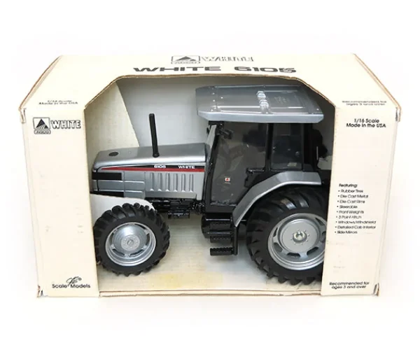 Manufacturer_Scale Models Tractors<1/16 White 6105 Tractor with MFD and Cab Glass, Made in the USA