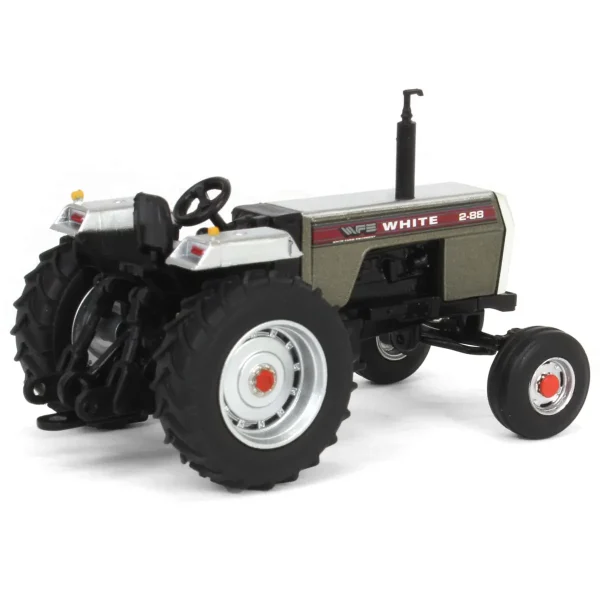Manufacturer_SpecCast Tractors<1/64 White 2-88 2WD Tractor
