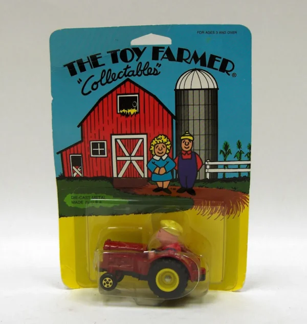 Manufacturer_ERTL Tractors<1/64 Zeke on Rubber Tired Tractor from 1987