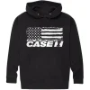 Outback Toys Case Ih & Ji Case<Adult Case IH Flag Black Hooded Sweatshirt