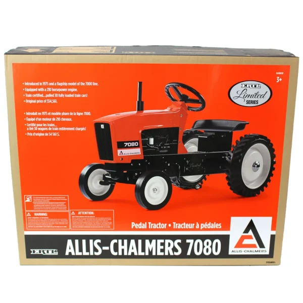 Manufacturer_ERTL Allis, Oliver & More<Allis Chalmers 7080 Wide Front Pedal Tractor, ERTL Limited Series #2