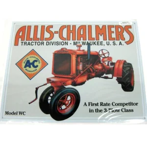 Outback Toys Branded Signs<Allis Chalmers WC 12 x 16 tin sign