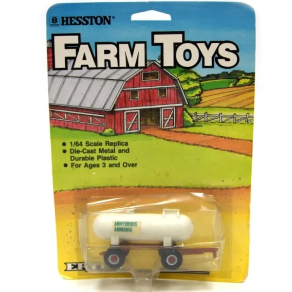 Manufacturer_ERTL Implements<1/64 Ammonia Tank with Hesston Colored Frame by ERTL