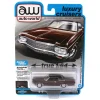 Manufacturer_Auto World Cars & Suvs<1/64 Auto World 2022 Release 4A, Luxury Cruisers - 1970 Chevrolet Impala, Black Cherry