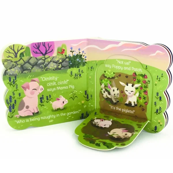 Outback Toys Books, Calendars & Dvds<Babies on the Farm Lift-a-Flap Board Book