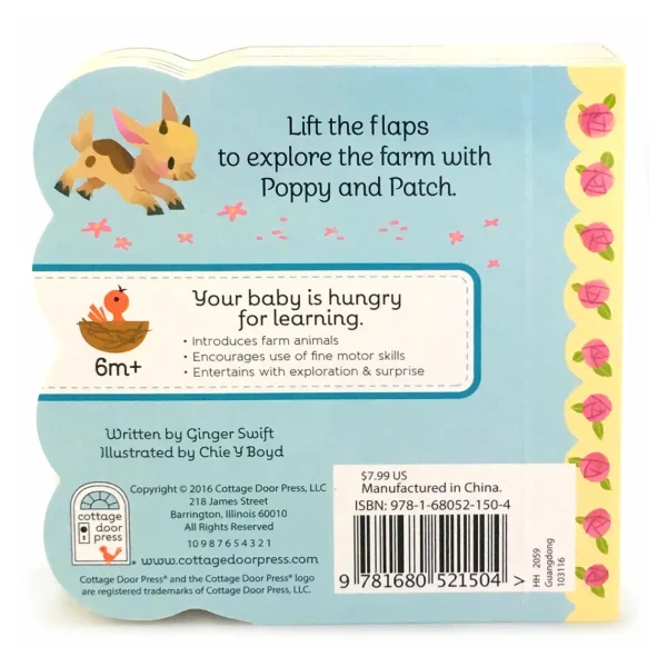 Outback Toys Books, Calendars & Dvds<Babies on the Farm Lift-a-Flap Board Book