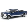Manufacturer_Greenlight Collectibles Pickup Trucks<(B&D) 1/64 2022 RAM Laramie 4x4, Patriot Blue & Silver, All-Terrain Series 14 - Damaged Item