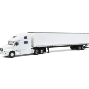 Manufacturer_SpecCast Box Trucks & Trailers<(B&D) - 1/64 Volvo 770 Sleeper & 53ft Trailer with Double Doors - Damaged Item