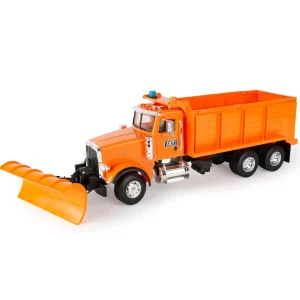 Outback Toys Dump Trucks<(B&D) 1/16 Big Farm Peterbilt Model 367 DOT Truck with Snow Plow - Damaged Box
