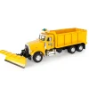 Manufacturer_ERTL Dump Trucks<(B&D) 1/16 Big Roads DOT 367 Peterbilt with Snowplow - Damaged Item