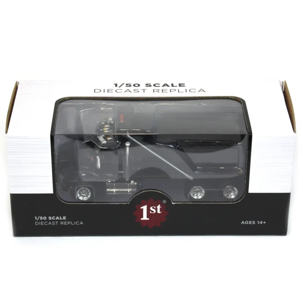 Manufacturer_First Gear, Inc. Dump Trucks<(B&D) 1/50 Black Kenworth T880 Dump Truck by First Gear - Damaged Box