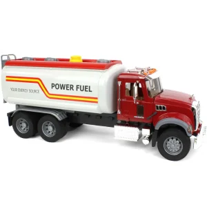 Manufacturer_Bruder Toys Tanker Trucks<(B&D) 1/16 Bruder MACK Granite Fuel Tanker - Damaged Item