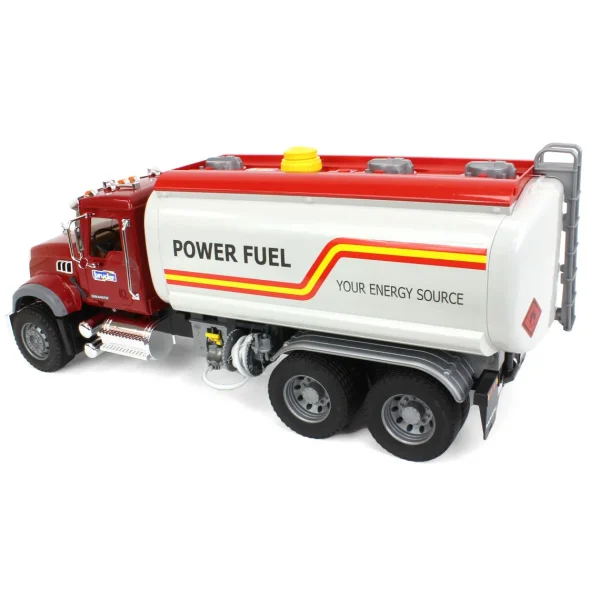 Manufacturer_Bruder Toys Tanker Trucks<(B&D) 1/16 Bruder MACK Granite Fuel Tanker - Damaged Item
