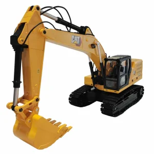 Manufacturer_Diecast Masters Radio Control<(B&D) 1/16 Radio Control Caterpillar 320 Excavator with Bucket, Grapple and Hammer - Damaged Box