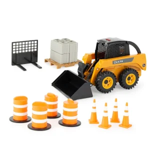 Manufacturer_ERTL Loaders<1/16 Big Farm John Deere Skid Steer Set with Accessories
