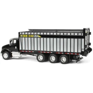 Manufacturer_SpecCast Agricultural Trucks<1/64 Black International 8600 with H&S Big Dog 1226 Forage Box