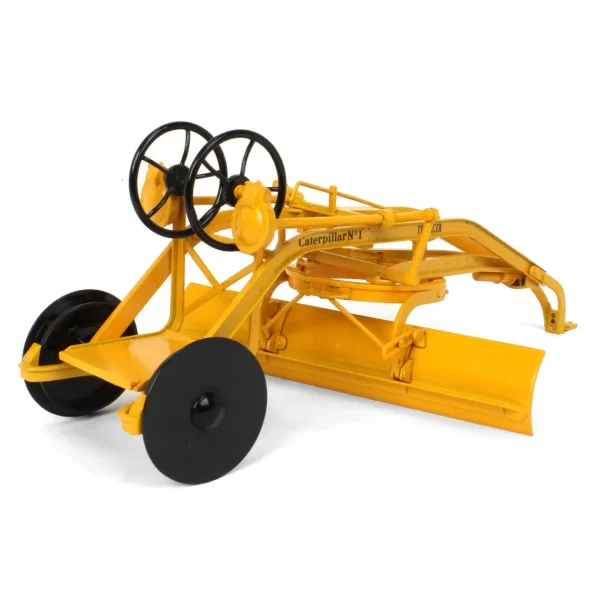 Outback Toys Graders<Black Wheel Version ~ 1/16 High Detail Caterpillar No. 1 Terracer Pull Grader