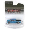 Manufacturer_Greenlight Collectibles Pickup Trucks<Blue Chrome Chase Unit ~ 1/64 2022 GMC Sierra 2500 Denali, Karson Diecast Exclusive