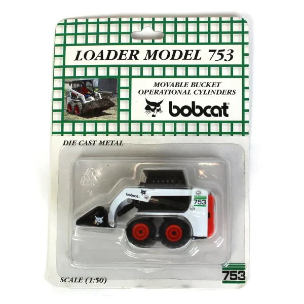 Manufacturer_Scale Models Loaders<1/50 Bobcat Model 753 Skid Loader