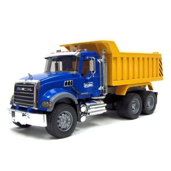 Outback Toys Dump Trucks<Bruder MACK Granite Dump Truck with Yellow Hard Hat
