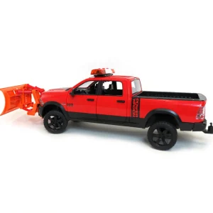 Outback Toys Pickup Trucks<1/16 BRUDER RAM 2500 Power Wagon Truck with Snow Plow and Flashing Lights