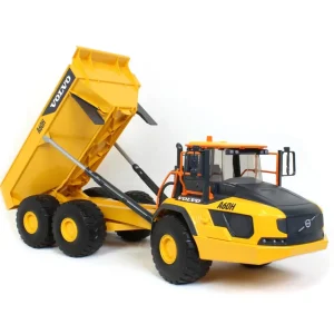 Outback Toys Dump Trucks<1/16 Bruder Volvo A60H Haul Truck with Hard Hat
