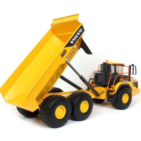 Outback Toys Dump Trucks<1/16 Bruder Volvo A60H Haul Truck with Hard Hat