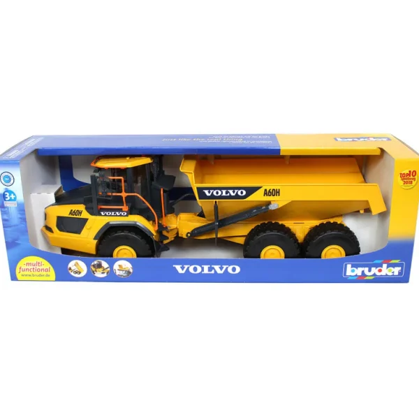 Outback Toys Dump Trucks<1/16 Bruder Volvo A60H Haul Truck with 5" Mini Volvo Wheel Loader