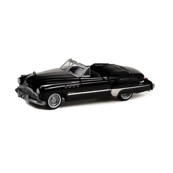 Manufacturer_Greenlight Collectibles Cars & Suvs<1/64 1949 Buick Roadmaster Convertible, Black Bandit Series 27