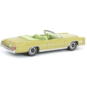 Manufacturer_Greenlight Collectibles Cars & Suvs<1/64 1975 Cadillac Eldorado Convertible, Florentine Gold Firemist, Showroom Floor Series 6