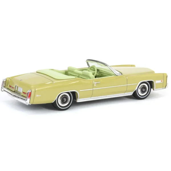 Manufacturer_Greenlight Collectibles Cars & Suvs<1/64 1975 Cadillac Eldorado Convertible, Florentine Gold Firemist, Showroom Floor Series 6