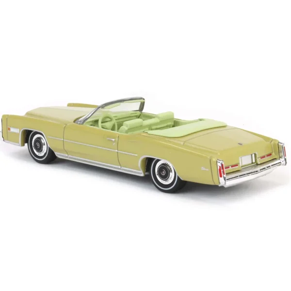 Manufacturer_Greenlight Collectibles Cars & Suvs<1/64 1975 Cadillac Eldorado Convertible, Florentine Gold Firemist, Showroom Floor Series 6