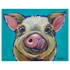 Outback Toys Farm Art & DéCor<Caesar the Pig 16" x 12.5" Tin Sign