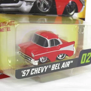 Manufacturer_MGA Entertainment Cars & Suvs<CarTuned 1957 Chevy Bel Air Lowrider, Red, Mainline Series 3