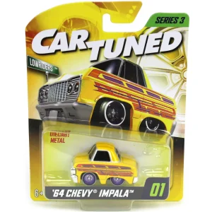 Manufacturer_MGA Entertainment Cars & Suvs<CarTuned 1964 Chevy Impala Lowrider, Mainline Series 3