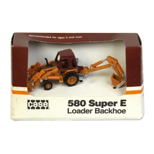 Manufacturer_ERTL Loaders<1/64 Case 580 Super E Backhoe Loader by ERTL