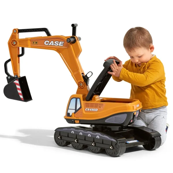 Manufacturer_Falk Ih Farmall & Case Ih<Case CX490D Ride On Excavator with Opening Seat by Falk